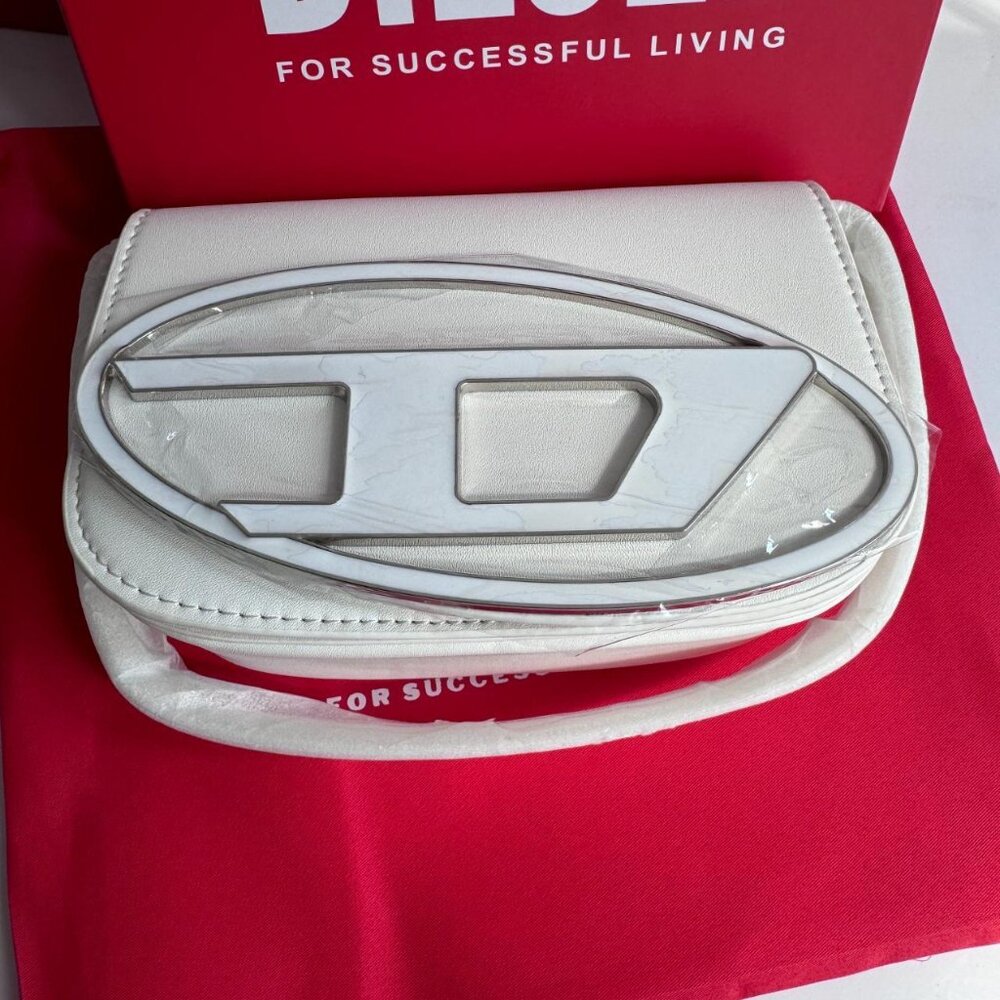 Diesel white jingle bag